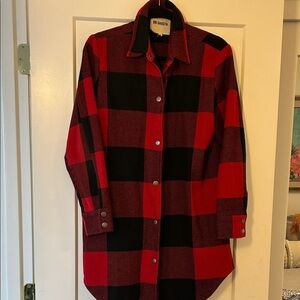 BB Dakota Buffalo Plaid Shacket/Coat